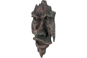 Design Toscano Der Geist von Nottingham Woods Greenman Wandskulptur, Polyresin, holzton, 38 cm