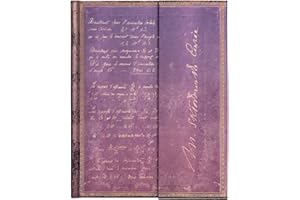 PAPERBLANKS Hardcover Notizbuch Marie Curie, Die Wissenschaft der Radioaktivität Ultra Liniert: Hardcover, Wrap Closure, 120 gsm, ribbon marker, memento pouch (Embellished Manuscripts Collection)
