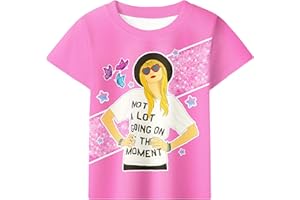 Aepotumn Girl's T Shirts Short Sleeve Shirt Blouse Tops Crew Neck Fans Film Merchandise Tops for Boys Girls Children