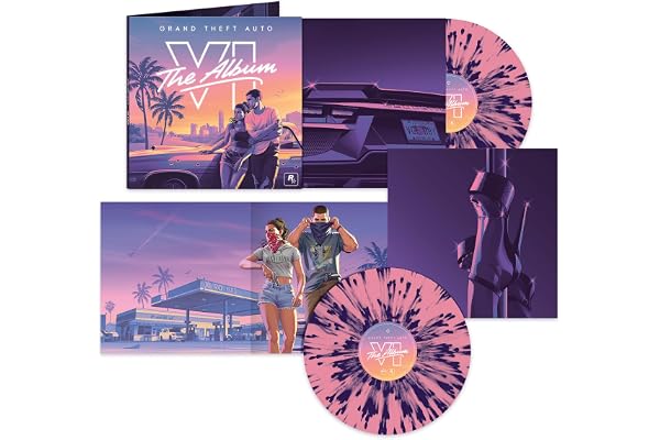 Grand Theft Auto VI: The Album Color Rosa y Morado. Edición Exclusiva Amazon