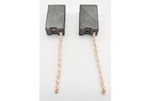 KRAFTFELD 1 coppia di carboni motore con autostop per Parkside PWS 230 D4, 7 x 12 x 20 mm
