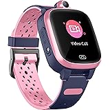 4G Smart Watch for Kids - GPS Smartwatch with Waterproof Real Time Position WIFI Vedio Call Message Pedometer Geo-Fence SOS A