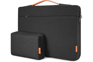 KIZUNA Torba na laptopa notebooka torba na laptopa pokrowiec na 12-17 cali, czarna