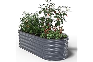 UNIGARDIA Potager Surélevé en Métal 150x60x43 cm - Bac Potager Extérieur Modulaire 4-en-1 - Jardinière Surélevée en Acier Premium, Inoxydable - Durée de Vie Minimum 20 Ans, Anthracite