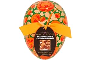 Booja - Booja, Hazelnut Crunch Chocolate Truffles in Decorative Easter Egg 34g