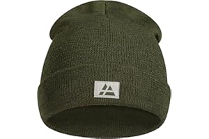 DANISH ENDURANCE Mütze aus recyceltem Material, Weiche Beanie Wintermütze, Warme Fischermütze, Hüte, Mützen & Caps, Unisex, für Herren & Damen
