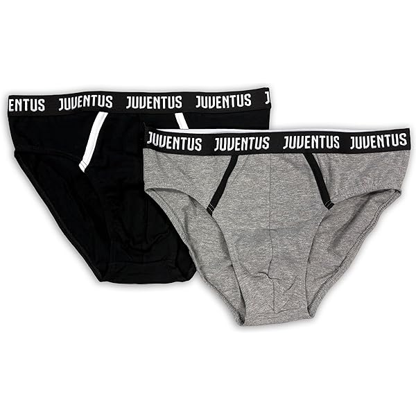 Juventus Slip Uomo Prodotto Ufficiale Juve Originali 3 Pezzi JU11051 (XXL