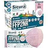 30 Mascherine FFP2 ROSA Certificate CE SICURA Protection BFE ≥99% Made in Italy Mascherina ffp2 vera Marcatura EFFETTO PULITO