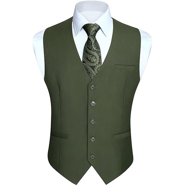 JEShifangjiusu Gilet Homme En Tweed à Carreaux - Gilet Décontracté En Laine Pour Costume D'Affaires Ou Mariage