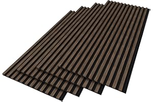 Stegu PROLINE Akustiklamellen Esotica – 120x60 cm, 4 Stück – FSC®-zertifiziert – Schallabsorbierende Wandpaneele – Hochwertige Akustik und Stilvolle Wanddekoration