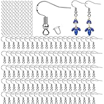 Sterling Silver Leverback Earring Hooks 20pc /10 Prs 925 Sterling
