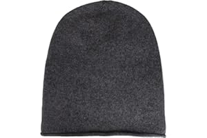 Cashmere Dreams Slouch-Beanie-Mütze mit Kaschmir - Hochwertige Strickmütze für Damen Mädchen Jungen - Hat - Unisex - One Size - warm und weich im Sommer Herbst und Winter Zwillingsherz