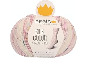 Schachenmayr Regia Premium Silk Color, 100G glimmer color Handstrickgarne