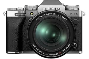 Fujifilm X-T5 Fotocamera Digitale Mirrorless 40MP (HR 160MP), KIT XF16-80mmF4, Sensore X-Trans CMOS 5 HR, IBIS, Filmati 6.2K 30p, Mirino EVF, Schermo LCD 3" Touch Vari-angle, Argento