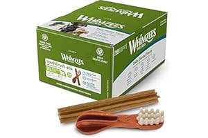 WHIMZEES – Pack Valor – Snacks Dentales Naturales - para Perros Extra Grandes – Mejora la Higiene Bucal – Previene el Mal Aliento – 30 Unidades