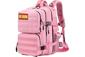 Delgeo Zaino Tattico Militare da 25L/45L, Zaino di Grande Capacità, Zaino Impermeabile Pieghevole per Alpinismo, Escursionismo, Campeggio e Viaggi