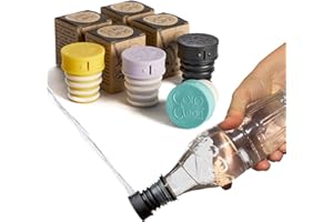 CULOCLEAN.COM CuloClean Bidé De Mano para WC. Hecho en España. El bidet portátil más discreto. Compatible con cualquier botella de plástico. Ducha sanitaria o de viaje, tapón acoplable. (4pcs Colores)