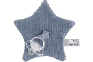 BO Baby's Only - Attache tétine Sense - Vintage Blue - 80% coton/20% polyester