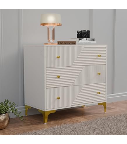 1CLIQKART KOPPANG Chest of 3 Drawers, white90x83 cm (35 3/8x32 5/8