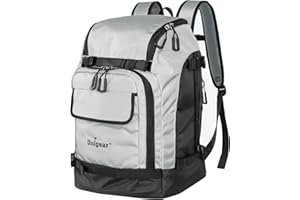 Unigear Sac à dos pour chaussures de ski, snowboard avec sac pour casque, sports d'hiver, ski, patinage 50 l/70 l