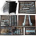 US PRO Tool Box Tools 7 Drawer Roller Cabinet with Tools