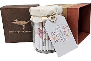 EMBRACING MINDFULNESS Adventskalender 2023 - Adventskalender der Achtsamkeit - 24 Achtsamkeitsübungen im Glas um die Vorweihnachtszeit voll zu genießen! Gesund - Frauen oder Männer
