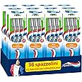 Aquafresh Interdental Flex Tris Toothbrush, Medium Bristles, 12 Pack, Blue, for Healthy Gums