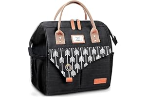 Lekespring Bolsa Termica Porta Alimentos 10L | Bolsa Comida Trabajo Impermeables sin Fugas - Bolsa Porta Alimentos Ligera y Resistente - Nevera Portátil para el Picnic Viaje