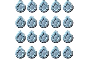 PRO FILSTAR Inline Flach Grundblei Angeln Set 20 x 30g - Gripper Blei Angeln - Angel Bleie Set - Grundangeln - Birnenblei - Blei Gewicht - Angelblei - Flat Fishing Weights - Bleigewichte – Karpfenblei