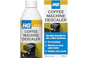 HG Coffee Machine Descaler, Tough Scale Remover for Espresso & Pod Machines – 500ml
