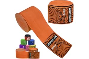 BEAST RAGE Fasce da boxe da uomo, protezione per MMA, guanti interni, per arti marziali, allenamento, pugilato, sport di combattimento, muay thai, sotto i guanti da 4,5 m, bende elastiche