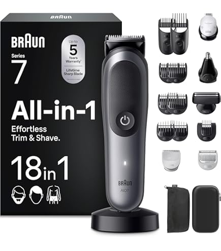 Braun BT9420 Series 9 Electric Beard Trimmer for Men with 10