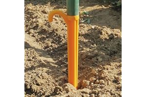 tenax Tunnel, Yellow, Length 21 cm, Stakes for Fixing Tunnel Arches to the Ground, Pack of 8