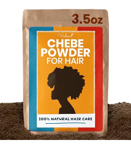 Poudre Chebe Du Tchad 50g - Active La Pousse, Nourrit, Répare Tous Types De Cheveux - 100% Naturelle