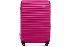 WITTCHEN Groove Line, Luggage Suitcase Unisex Adult, Rosa (Pink), L