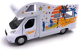 H-Customs Summer Camper Wohnwagen Modellauto Auto Wohnmobil 1:34-1:39