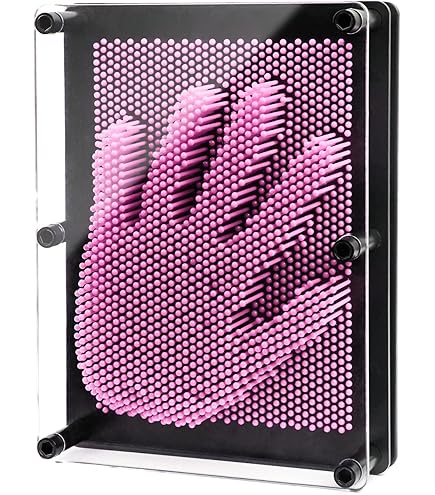 ArtCreativity Classic Pin Art Game Set - Large 5x7 & Small 3.5x5 Pin Boards | 3D Creative Toy & Desk Decor For Kids & Adults