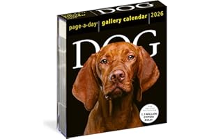 Dog Page-A-Day® Gallery Calendar 2026: An Elegant Canine Celebration