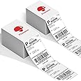 Phomemo 1000pcs 4x6'' Shipping Thermal Label- for Thermal Label Printer, Easy to Tear, Strong Adhesive, 2 Pack of 500pcs Labels
