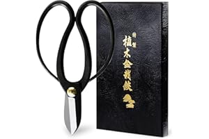 Wazakura Koryu Ikebana nożyczki kwiatowe 170 mm wykonane w Japonii - czarne