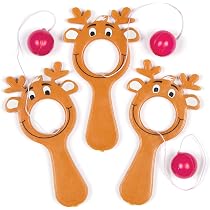 Baker Ross AX508 Sauteurs De Père Noël- Lot De 6, Jouets Fantaisie Pour Enfants, Remplisseurs De Sacs De Fête Idéaux Et Petits Cadeaux Pour Enfants Baker Ross AX508 Sauteurs De Père Noël- Lot De 6, Jouets Fantaisie Pour Enfants, Remplisseurs De Sacs De Fête Idéaux Et Petits Cadeaux Pour Enfants