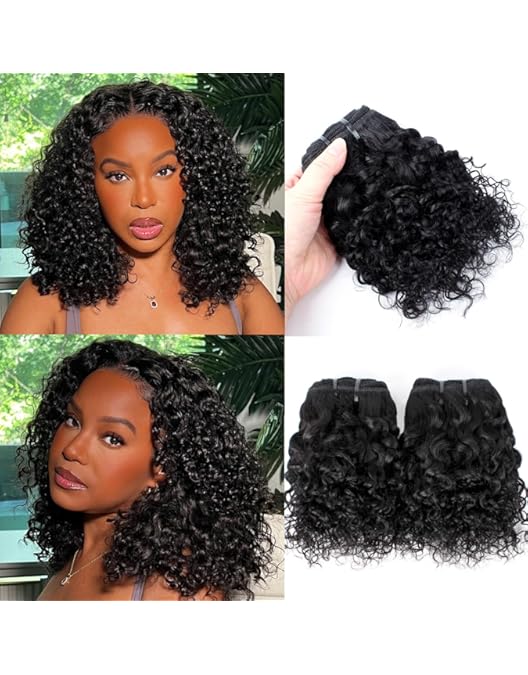 Yavida Brazilian Human Hair Bundles Water Wave With - View #9