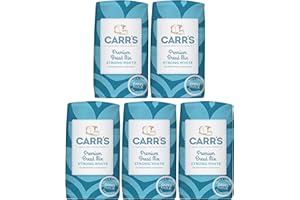 Carr's Premium Strong White Bread Mix 500g - Pack of 5 | Create Perfectly Fluffy, Golden Loaves at Home | Perfect for Hand Baking & Bread Machines
