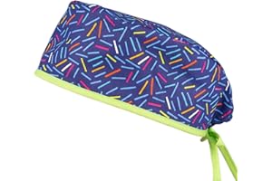 Pilucaps, Mikado Model Short Hair, Kirofan Hats for Men and Women with Ties – 100% Cotton