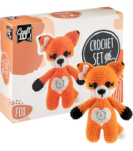 Kit Amigurumi Débutant Anchor – Mini Kit Amigurumi Renée Il Coniglio | Tutto Il Necesario Alla Realizzazione Incluso | Kit Gancio Facile | 9 Cm – Ideale Per Principianti E Regalo Creativo