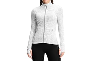 QUEENIEKE - Chaqueta deportiva para mujer, diseño delgado y suave, algodón