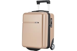 Bontour CabinOne WizzAir/Vueling/Volotea Bagage à Main 40x30x20 cm 2 Roues (Champagne)