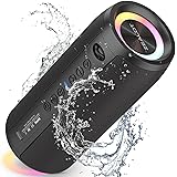 ZEALOT Cassa Bluetooth Potente 40W, Altoparlante Portatile Impermeabile IPX6, Cassa Bluetooth 5.2 Wireless con Luci a LED, 30