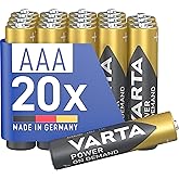 VARTA POWER ON DEMAND AAA BLI 20 Adet
