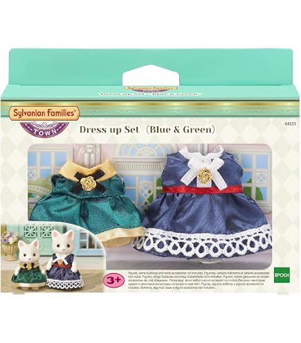 Sylvanian Families 5371 Konzertkleid-Set Für Tochter-Figuren – Mehrfarbig, Handgefertigt, Für Town Serie